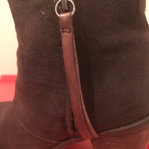 Dolce Vita Brown Suede Booties Size 7.5 - Picture 8 of 8
